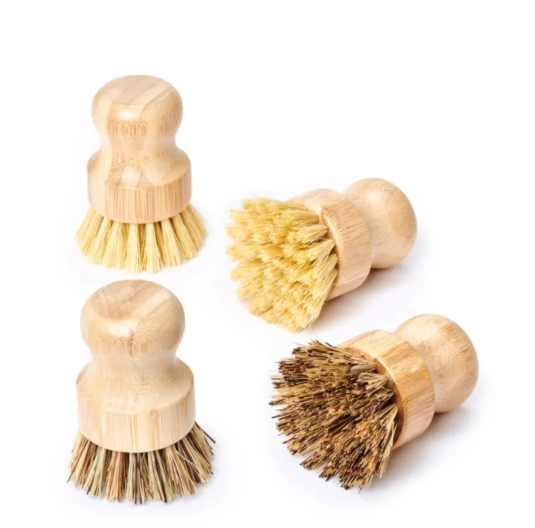 Small Wooden Dish Brush