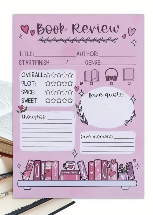 Book Review Sheets